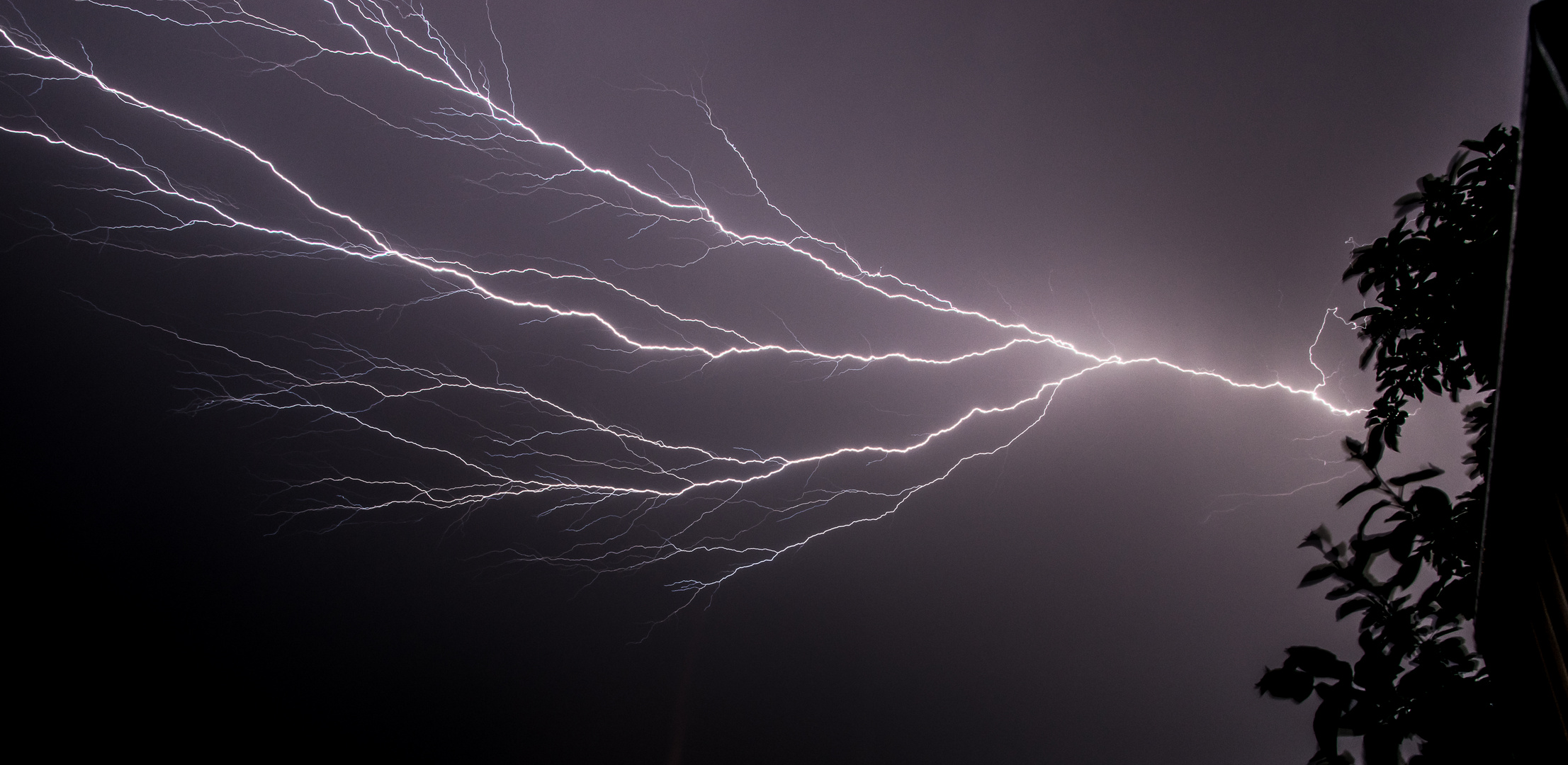 Gewitter über Alteglofsheim