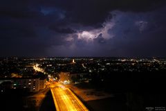 Gewitter über Augsburg