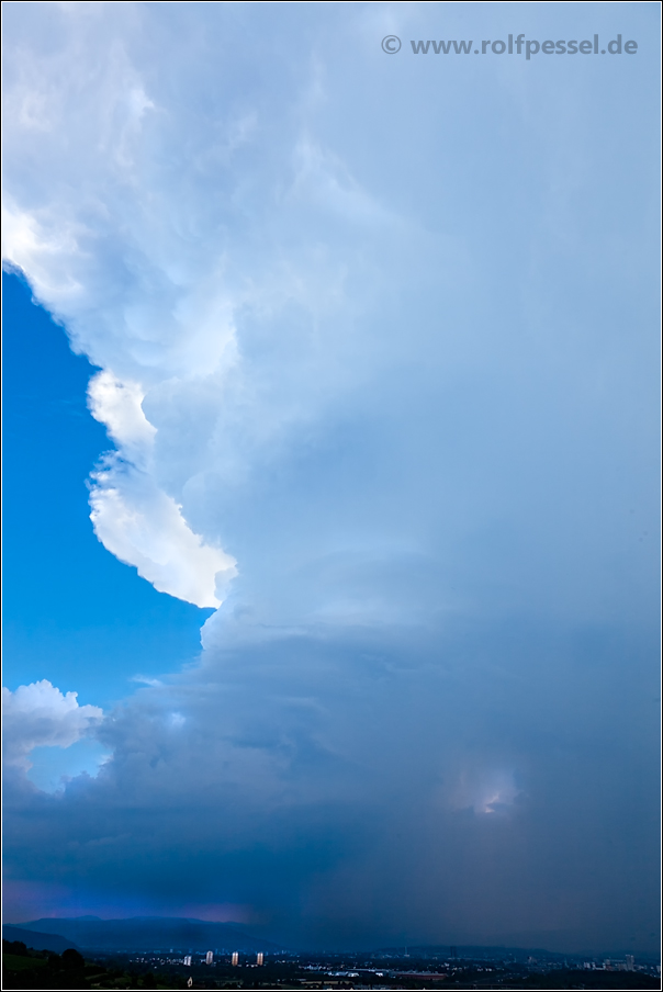 Gewitter über Basel