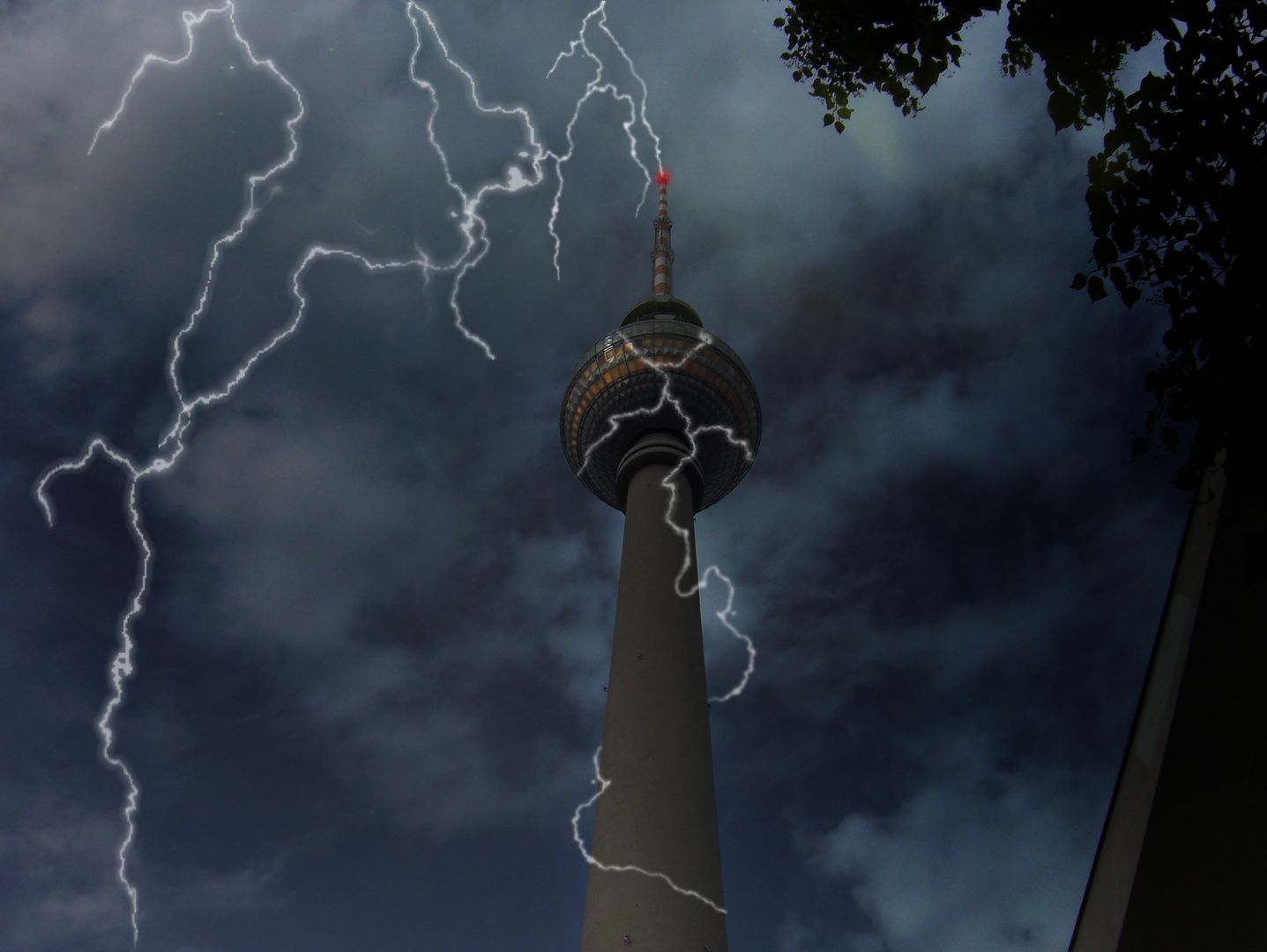 Gewitter über Berlin !?