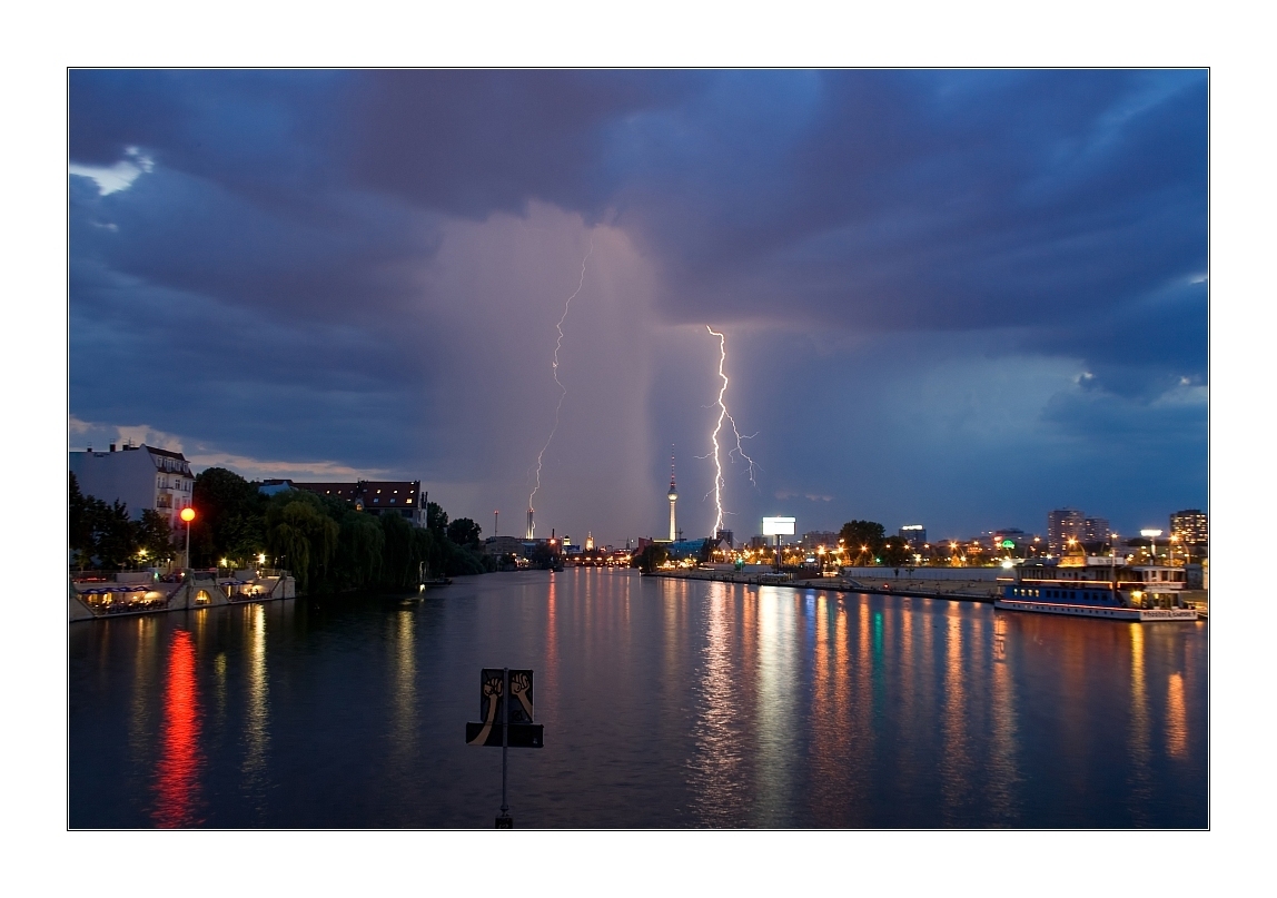 Gewitter über Berlin am 12.07.2010