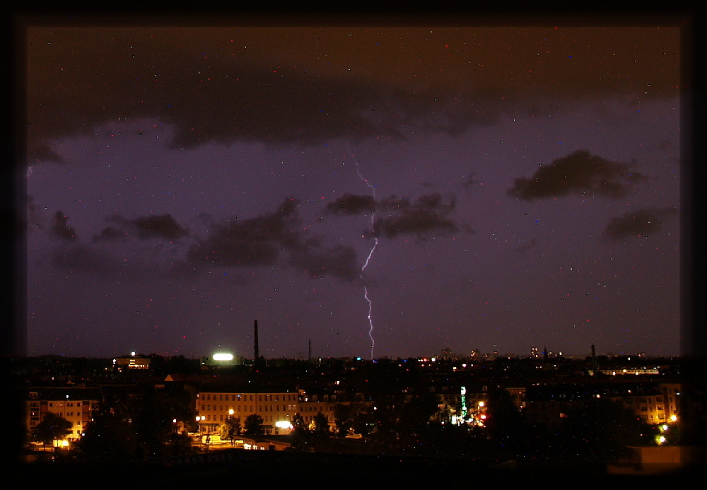 Gewitter über Berlin