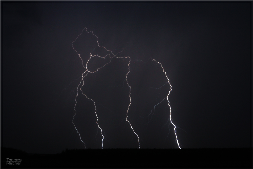 Gewitter über Biberach / Riss