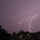 Gewitter über Bietigheim