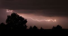 Gewitter über Bochum