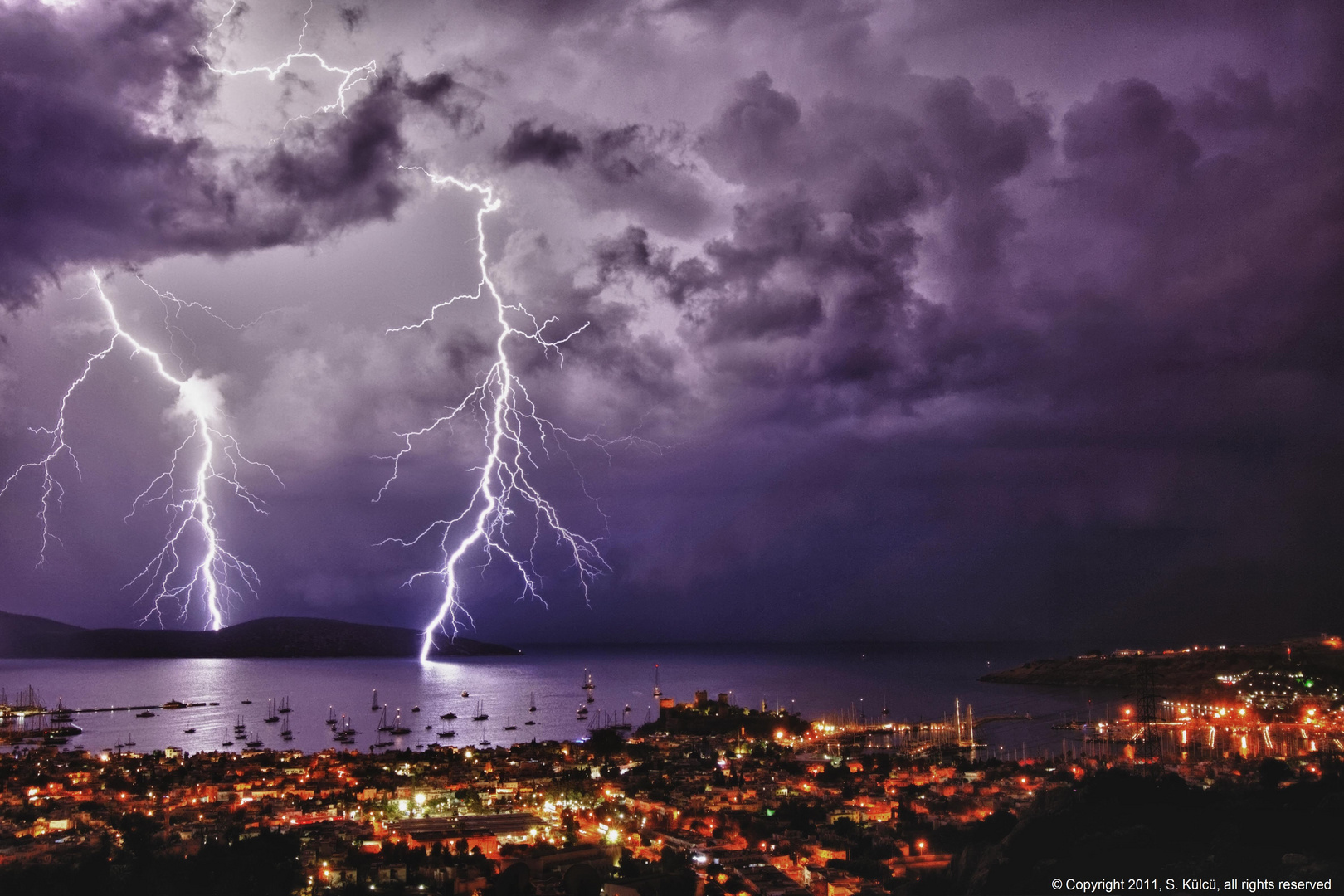 Gewitter über BODRUM