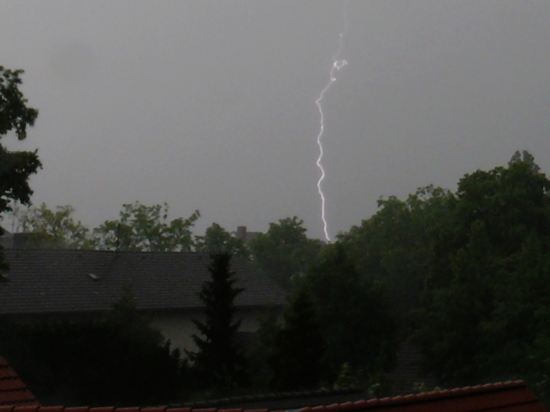 Gewitter über Bonn