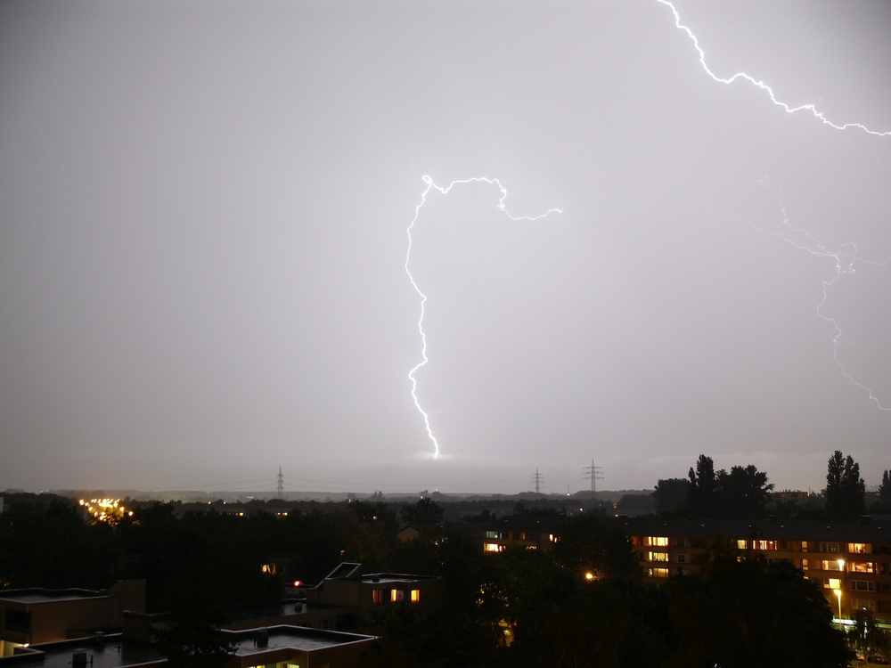 Gewitter über Bonn