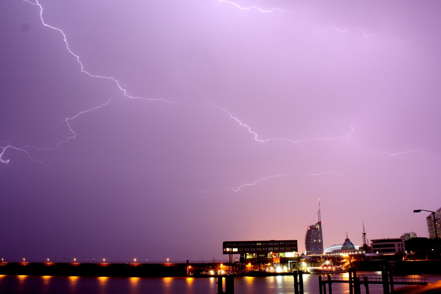 Gewitter über Bremerhaven #3