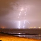 Gewitter über Bremerhaven