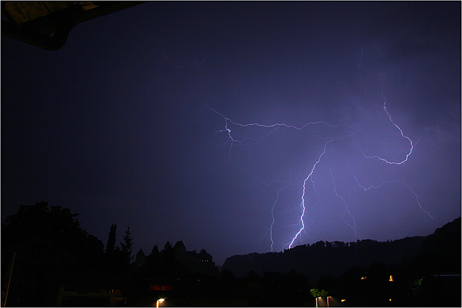 Gewitter über Burgdorf