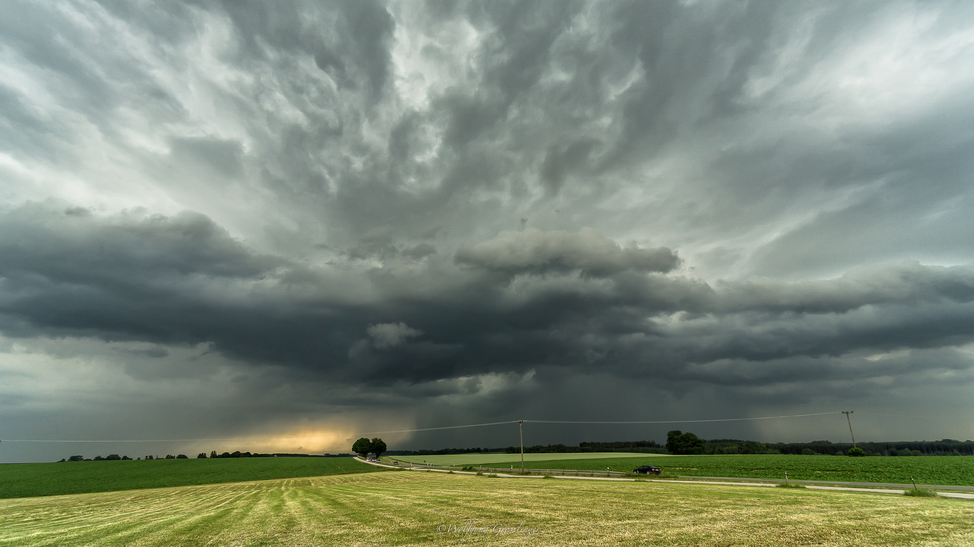 Gewitter über Dachau