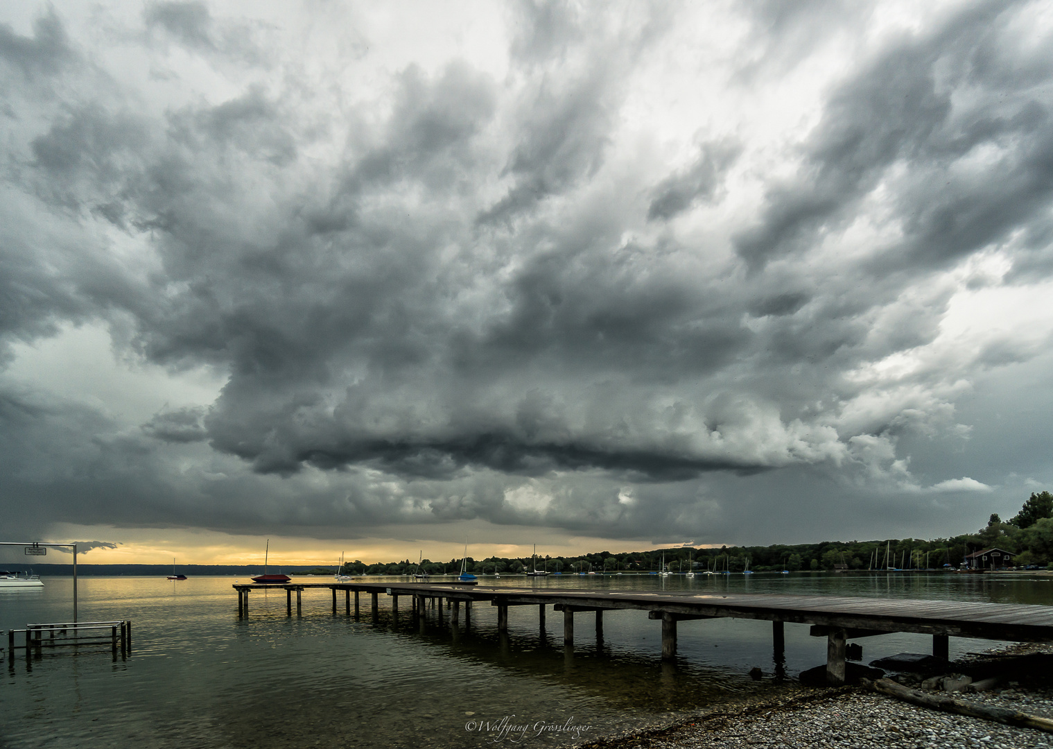 Gewitter über dem Ammersee