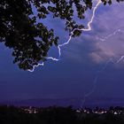 Gewitter über dem Bodensee