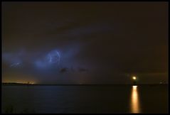 Gewitter über dem Bodensee