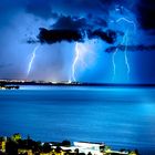 Gewitter über dem Bodensee