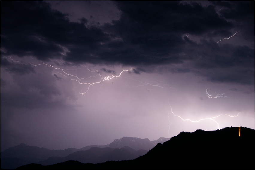 Gewitter über dem Bürgenstock I