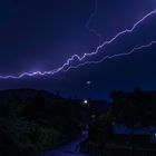 Gewitter über dem Burgberg