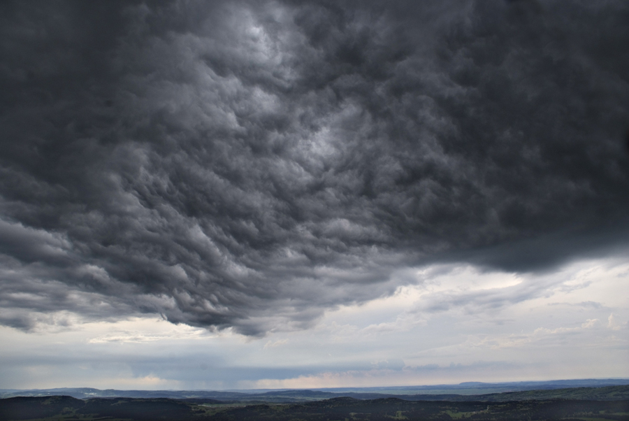 Gewitter über dem Chasseron