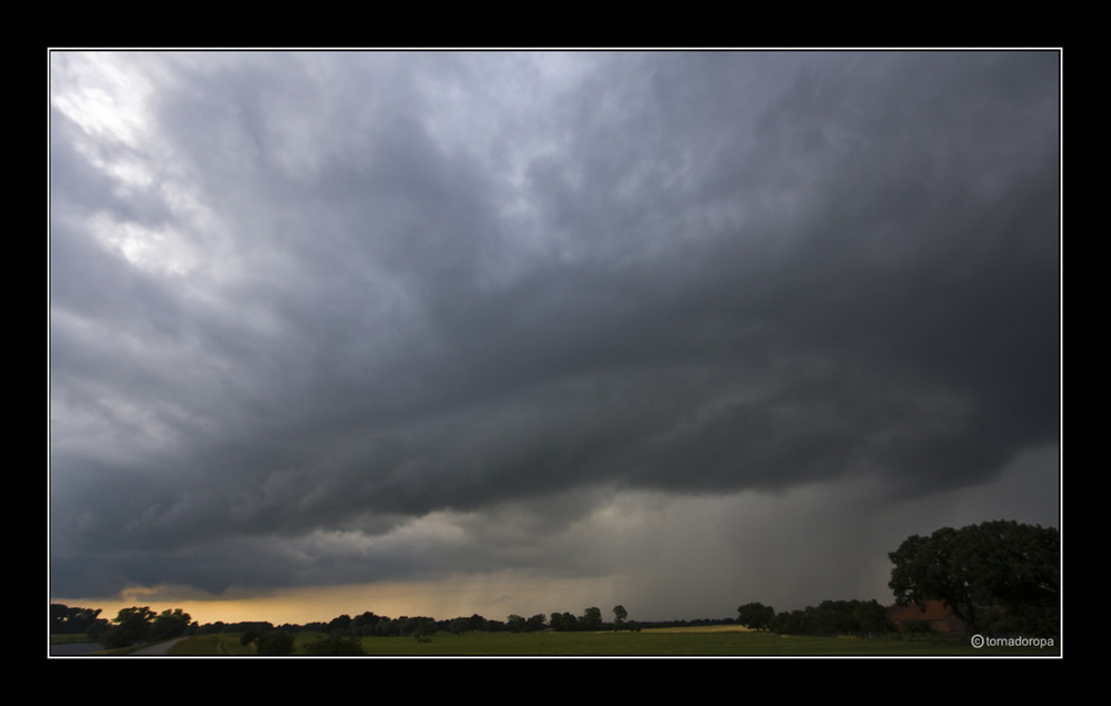 Gewitter über dem Elbtal