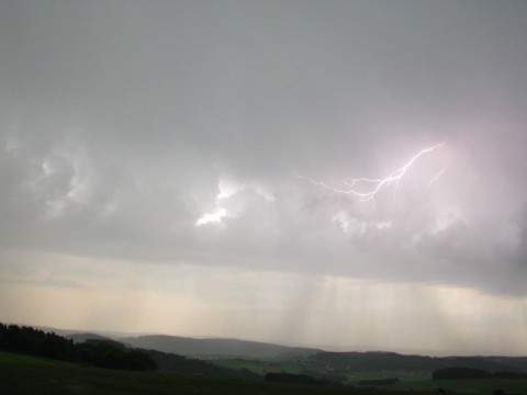 Gewitter über dem Galgenberg