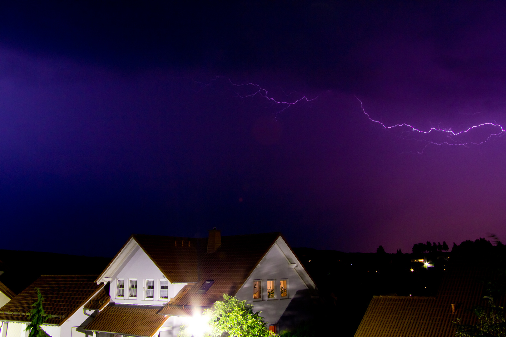 Gewitter über dem Hünfelder Land