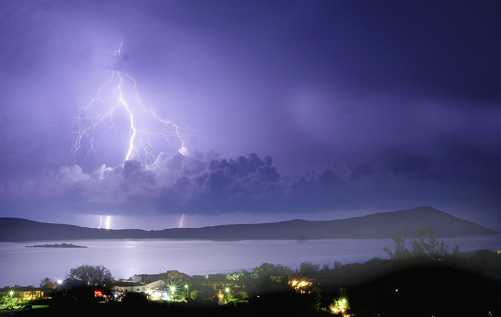 Gewitter über dem Mittelmeer 2