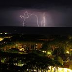 Gewitter über dem Mittelmeer