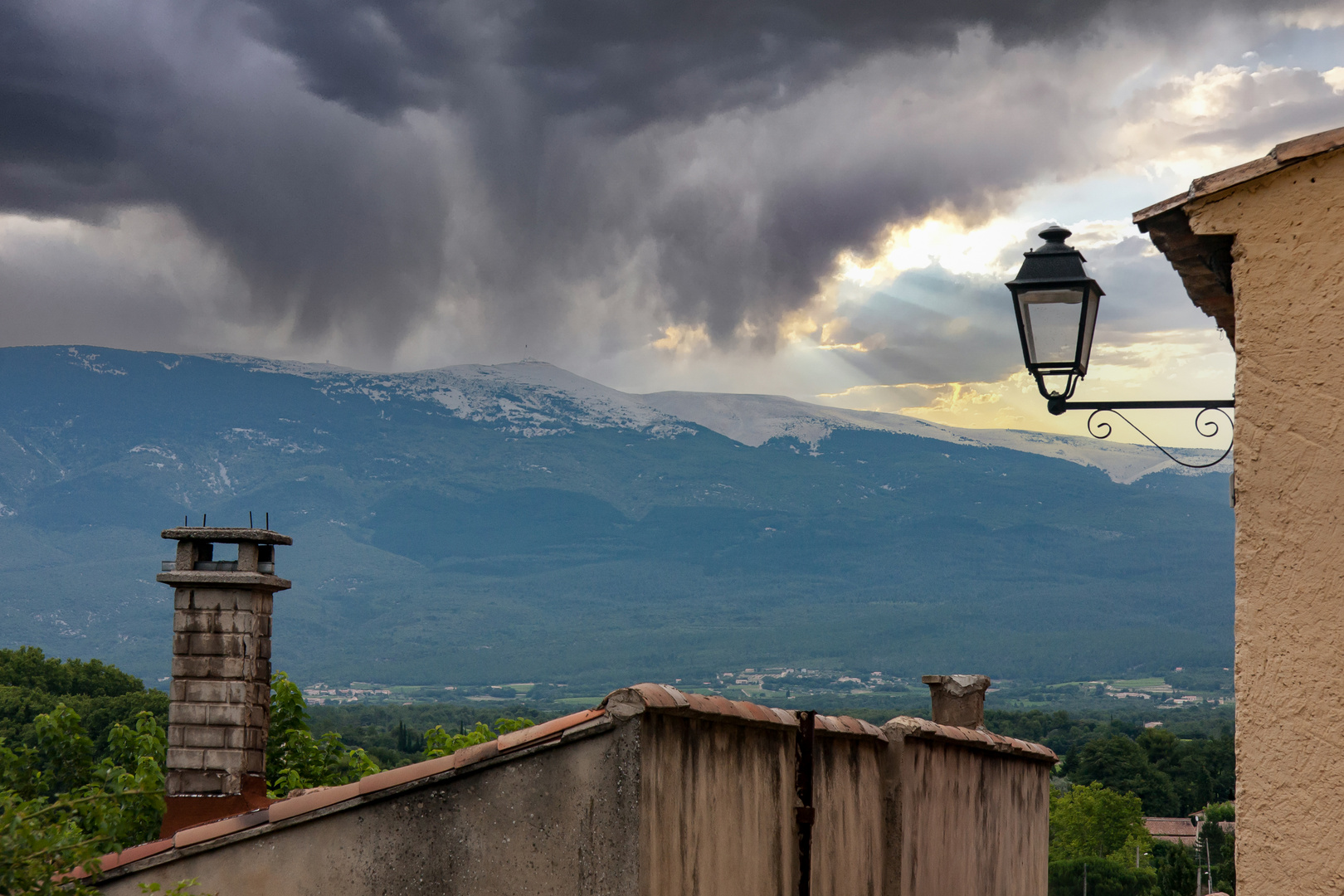 Gewitter über dem Mont Ventoux