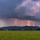 Gewitter über dem Odenwald