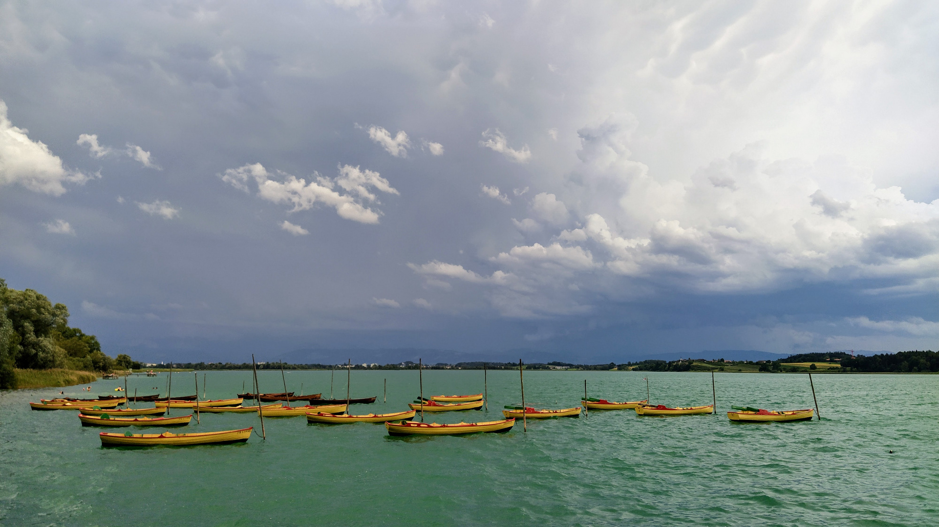 Gewitter über dem Pfäffikersee