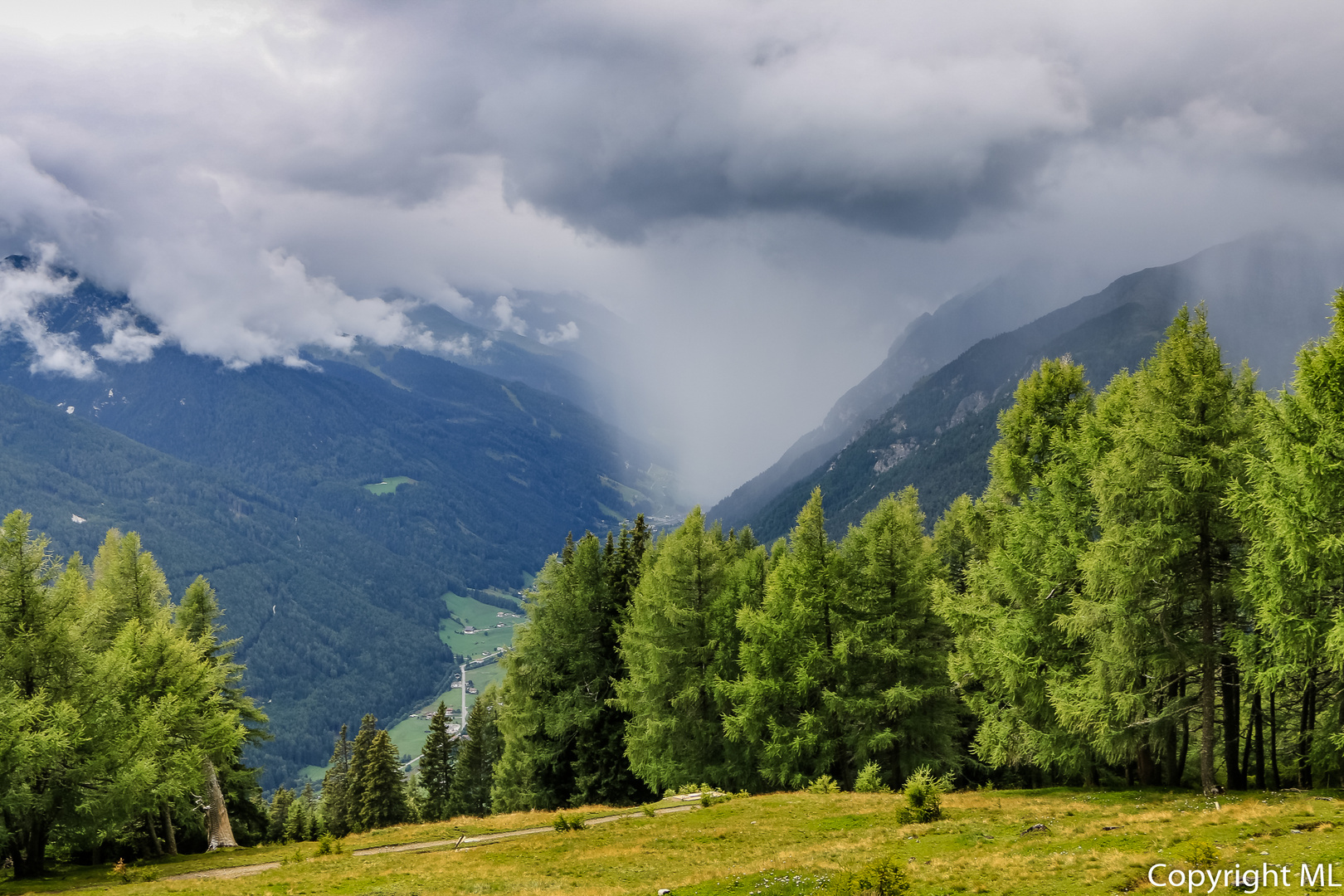 Gewitter über dem Pflerschtal