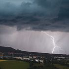 Gewitter über dem Pöhlberg