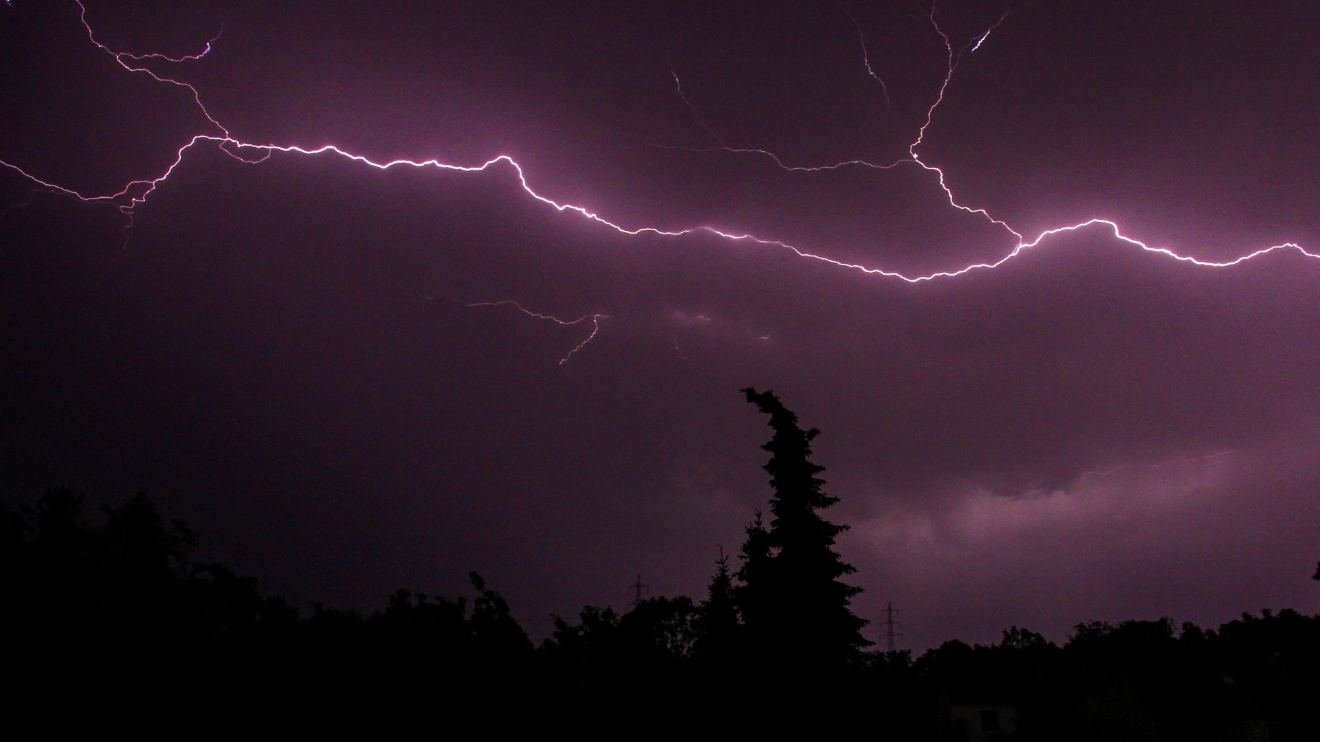 Gewitter über dem Ruhrgebiet