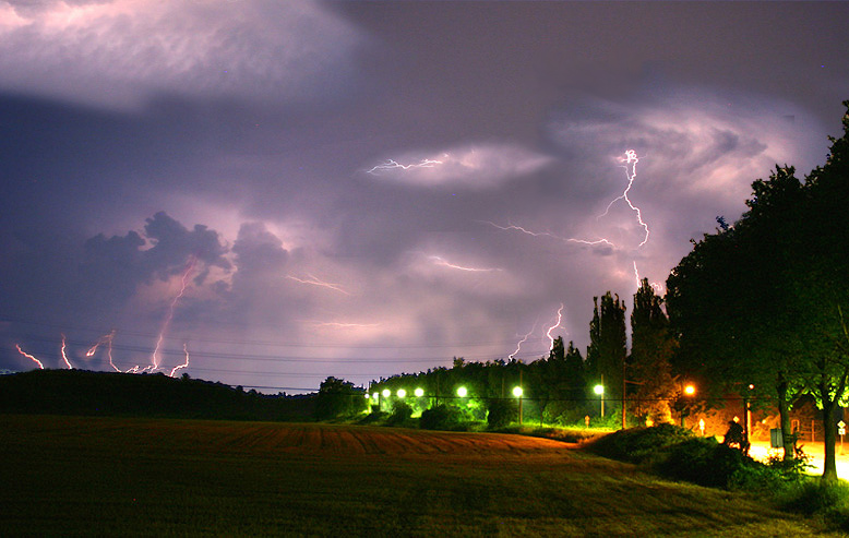 Gewitter über dem Ruhrgebiet