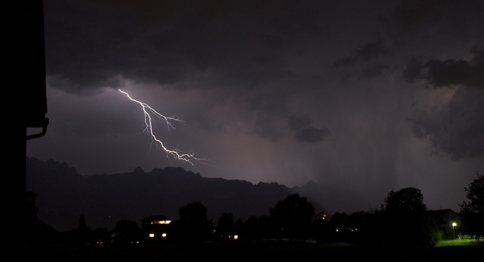 Gewitter über dem Säntis