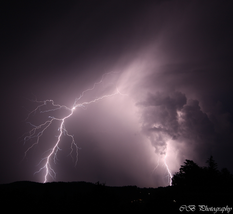 Gewitter über dem Süd-Osten von Graz [Break Out]