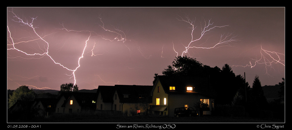 Gewitter über dem Untersee