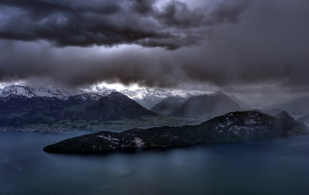 Gewitter über dem Vierwaldstättersee