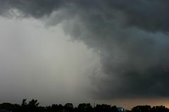 Gewitter über Demmin..