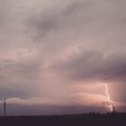 Gewitter über den Heimatort