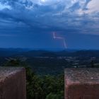 Gewitter über den Vogesen