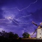 Gewitter über der alten Mühle