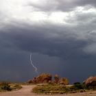 Gewitter über der City of Rocks