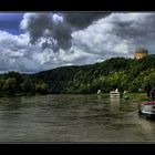 Gewitter über der Donau