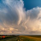 Gewitter über der Elbe -2