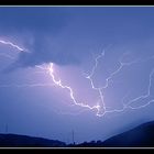 Gewitter über der Frohburg