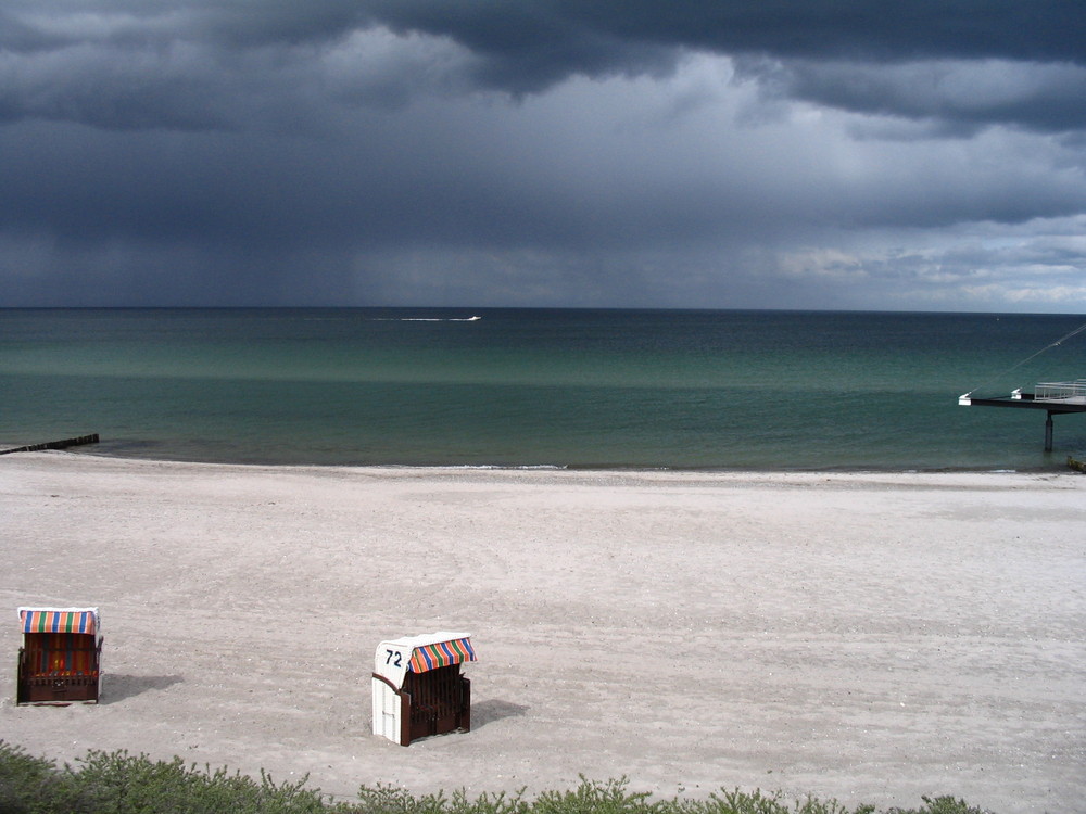 Gewitter über der Hohwachter Bucht