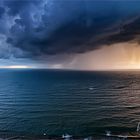 Gewitter über der Nordsee .....