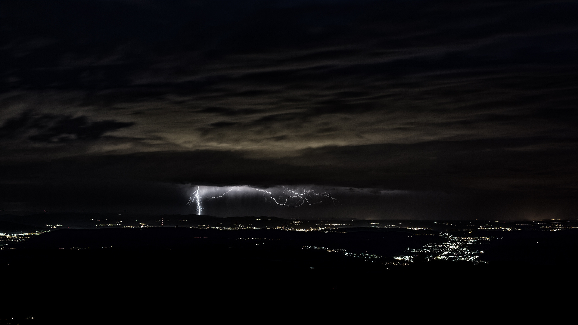 Gewitter über der Schweiz